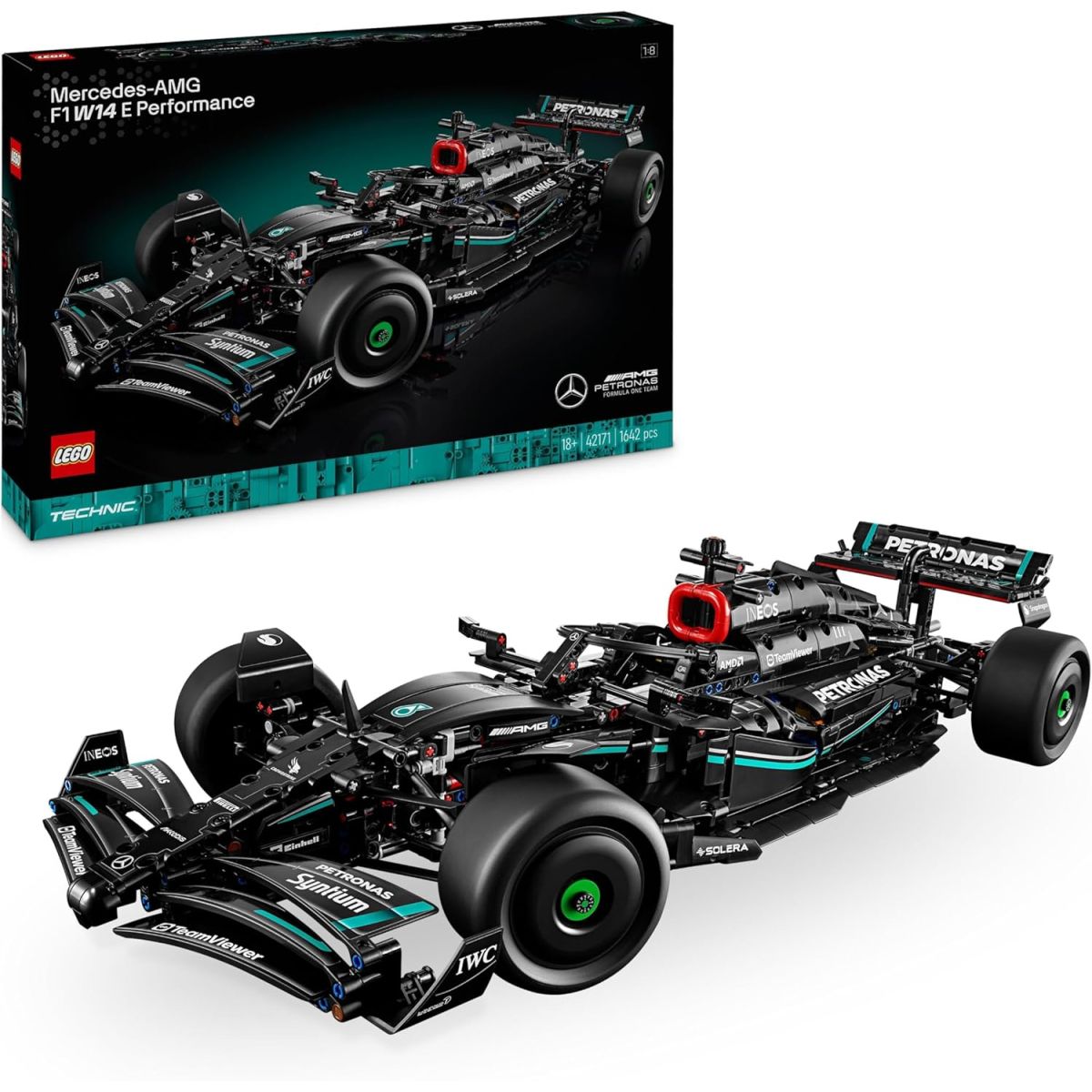Promo exceptionnelle sur la Mercedes F1 LEGO Technic W14 : 18€ de réduction immédiate