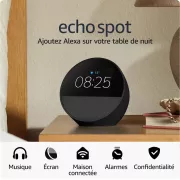 Offre flash Amazon : deux Echo Spot à prix mini, ne ratez pas ça !