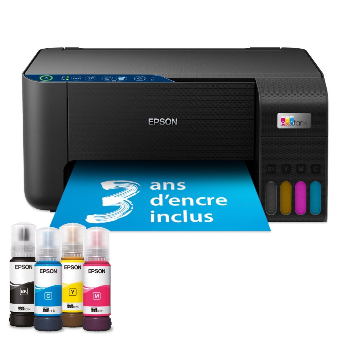 30€ offerts sur votre compte Carrefour pour l’imprimante EPSON ET-2861 Ecotank