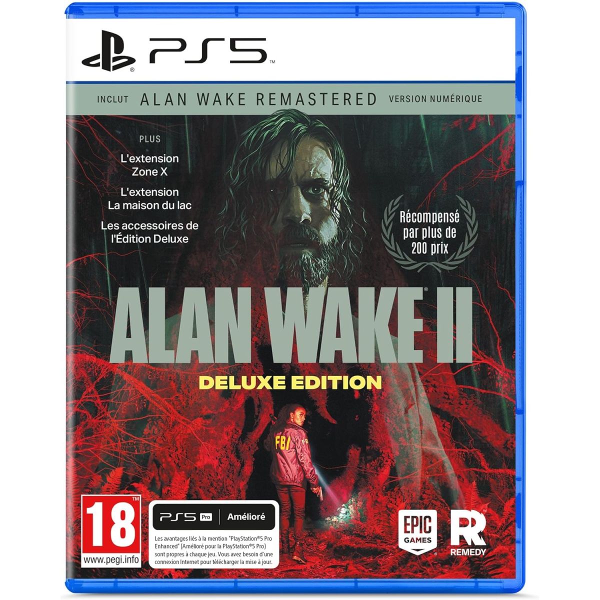 Alan Wake 2 Deluxe Edition sur PS5 à prix cassé chez Amazon pour les membres Prime uniquement