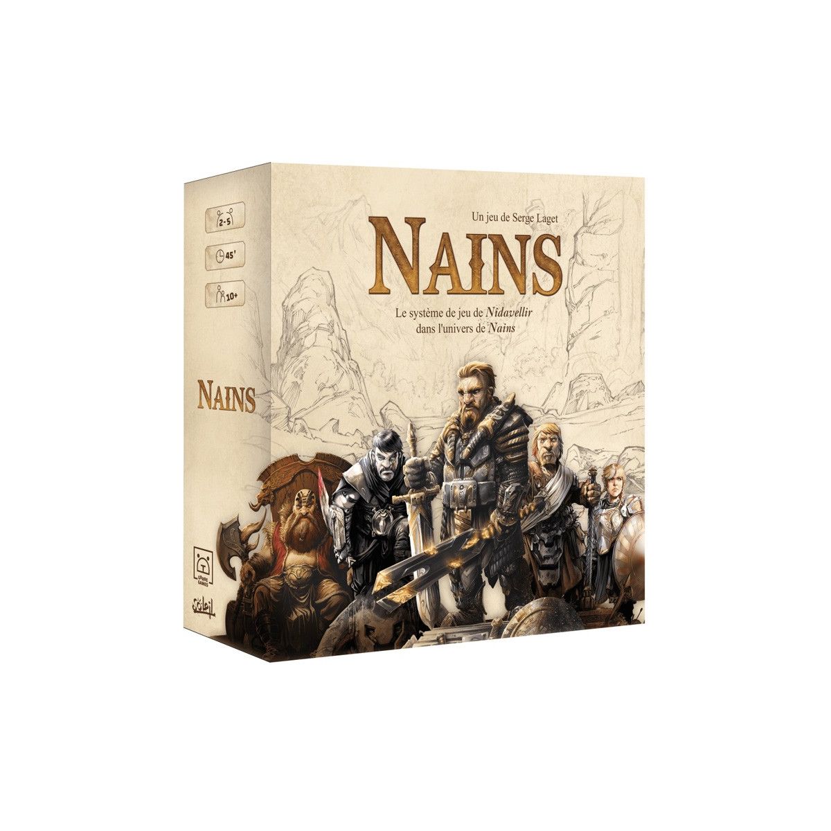 Promo sur Nains - La Mécanique Nidavellir : 19,44€ au lieu de 34,90€ chez BCD Jeux