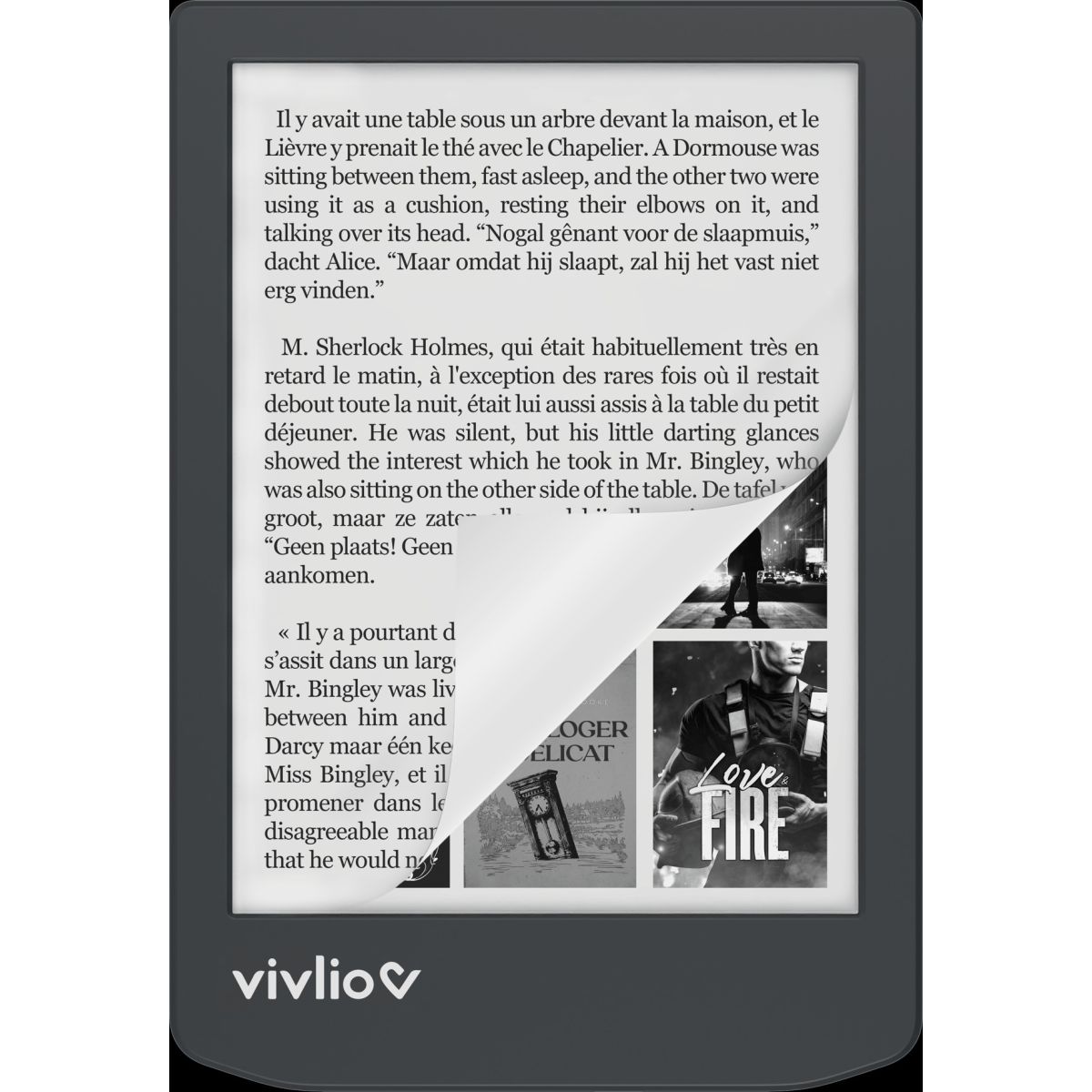 Économisez 25€ sur la liseuse Vivlio Light Zen chez Cultura