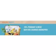 Promo Monoprix : 10% de remise avec Amazon Prime