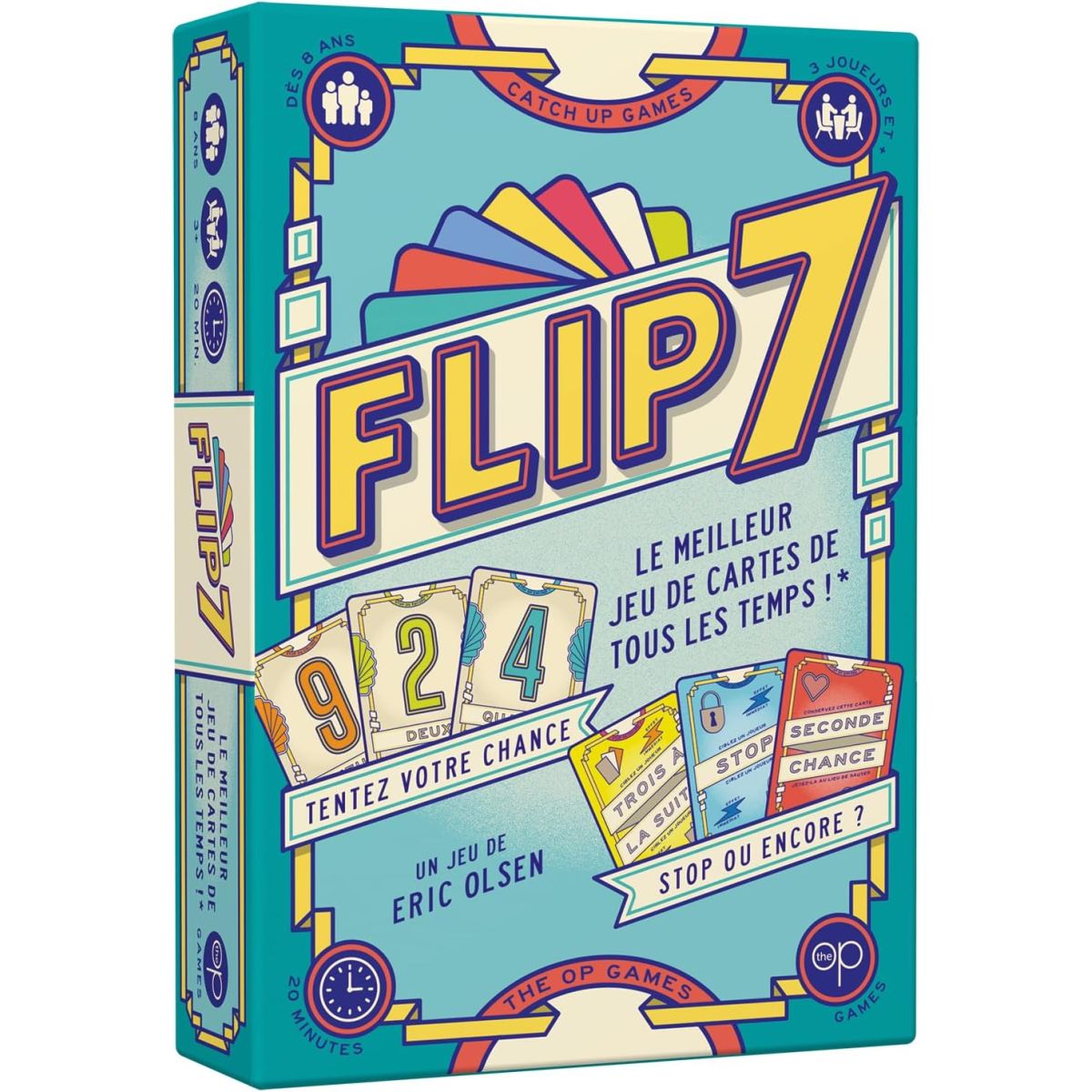 Jeu Flip 7 : bon plan Amazon avec coupon de réduction directe de 2,26€