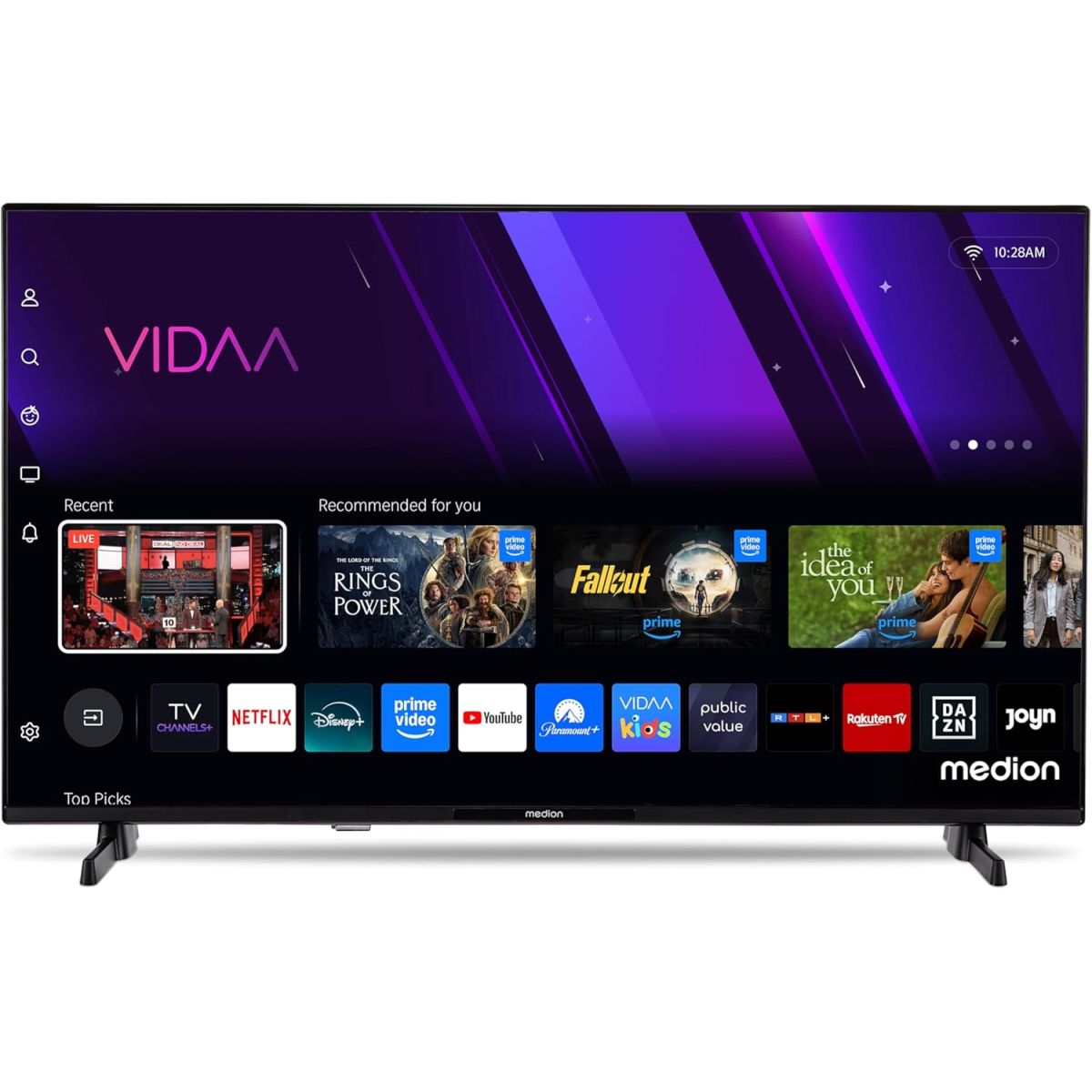 Remise de 70€ sur la TV 40' Full HD Medion Smart TV HDR VIDAA chez Amazon