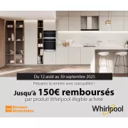 70€ offerts sur les fours Whirlpool WO54S8PPM1SXAF et WO54S8PPM1SBAF – Découvrez comment en profiter !