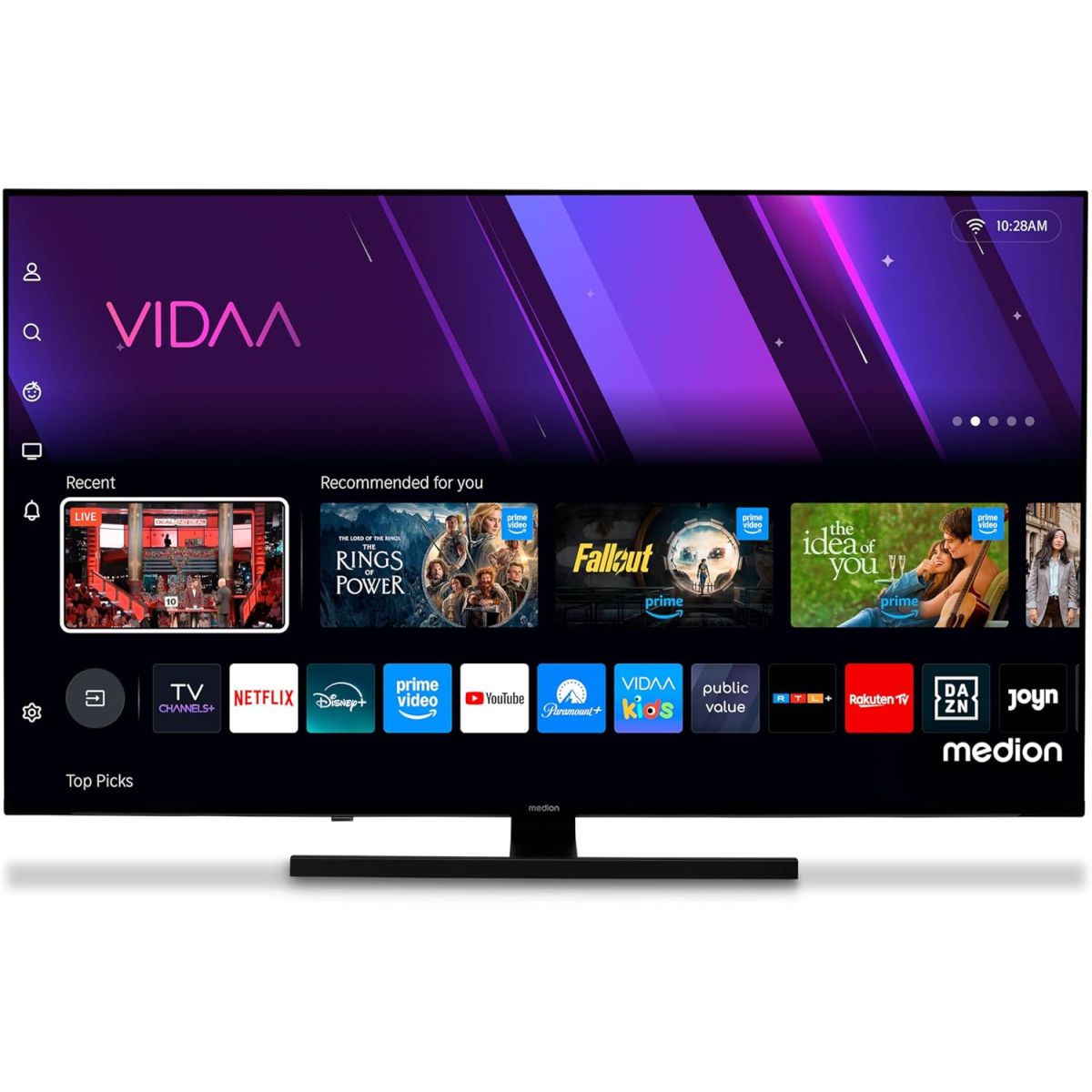 Profitez de 63€ de remise immédiate sur la MEDION TV 43 pouces QLED 4K avec Amazon