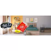 Conforama frappe fort : -10% immédiat sur mobilier chambre enfant et bureau, un bon plan à ne pas manquer !