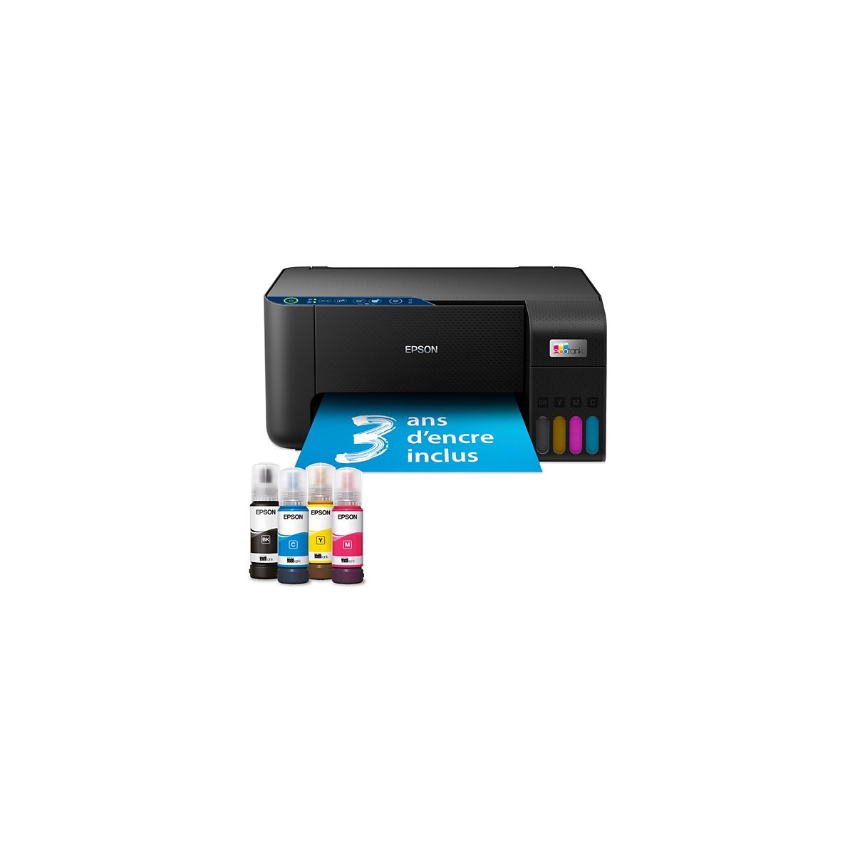 Offre Epson : 60€ de remboursement sur les imprimantes EcoTank ET-3850, ET-3950, ET-4850…