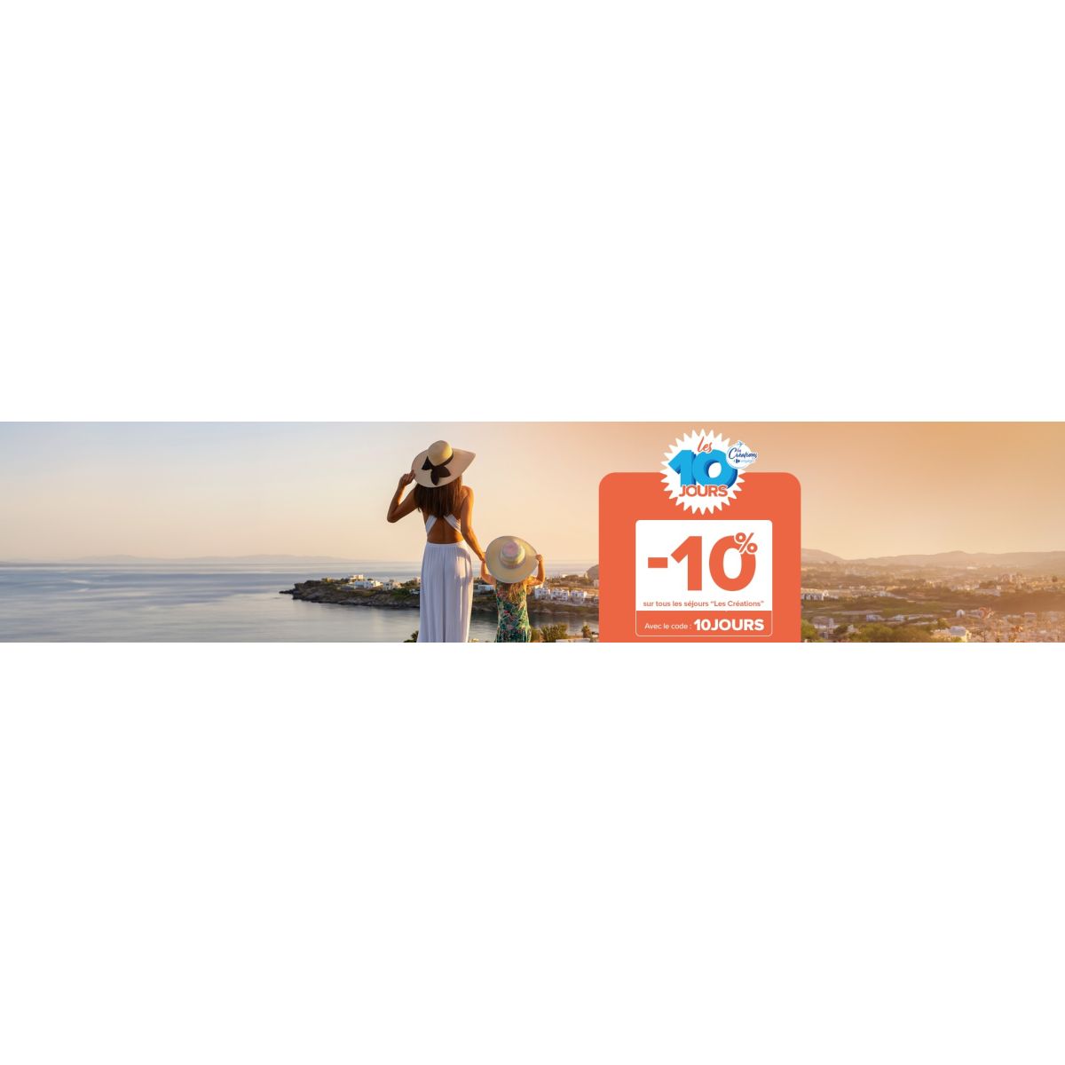 Voyagez malin : -10% sur vos séjours avec Carrefour Voyages