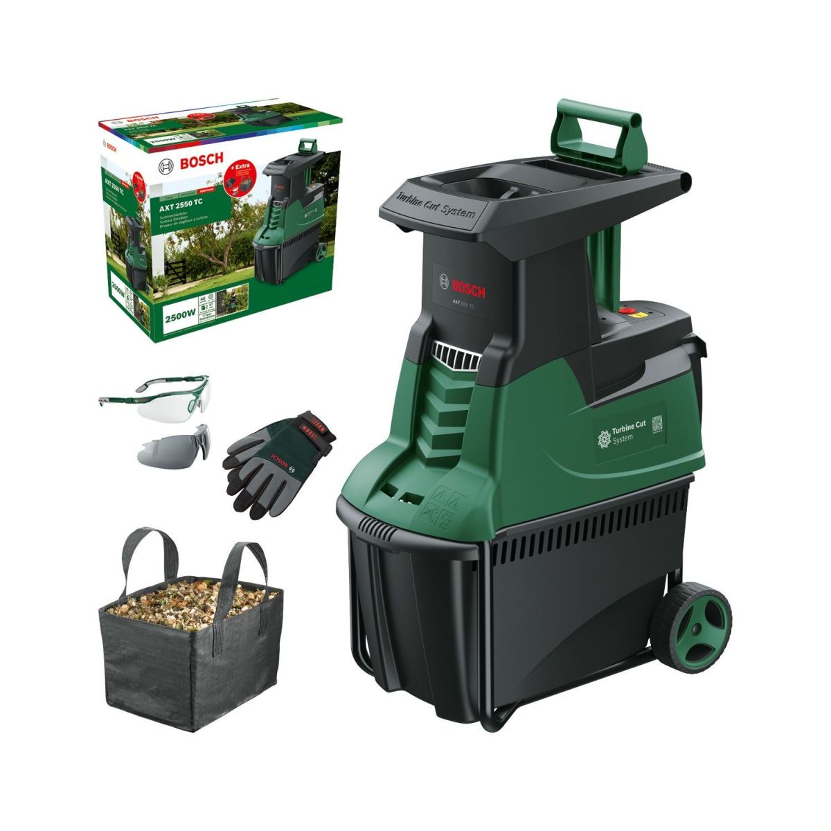 40€ remboursés sur les broyeurs Bosch AXT 2550 TC et AXT 25 TC chez les revendeurs participants