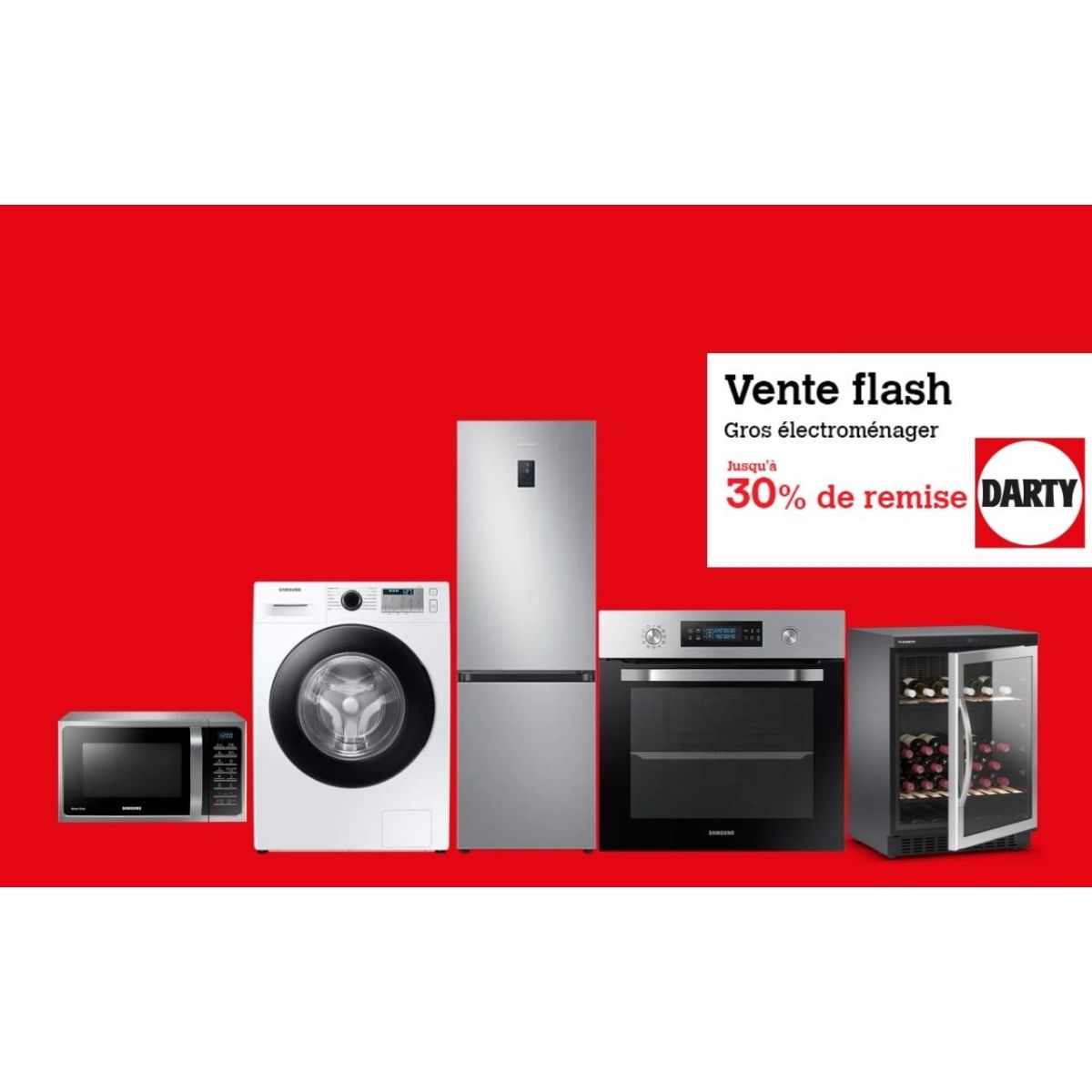 Promo Darty : 5% de réduction sur le gros électroménager