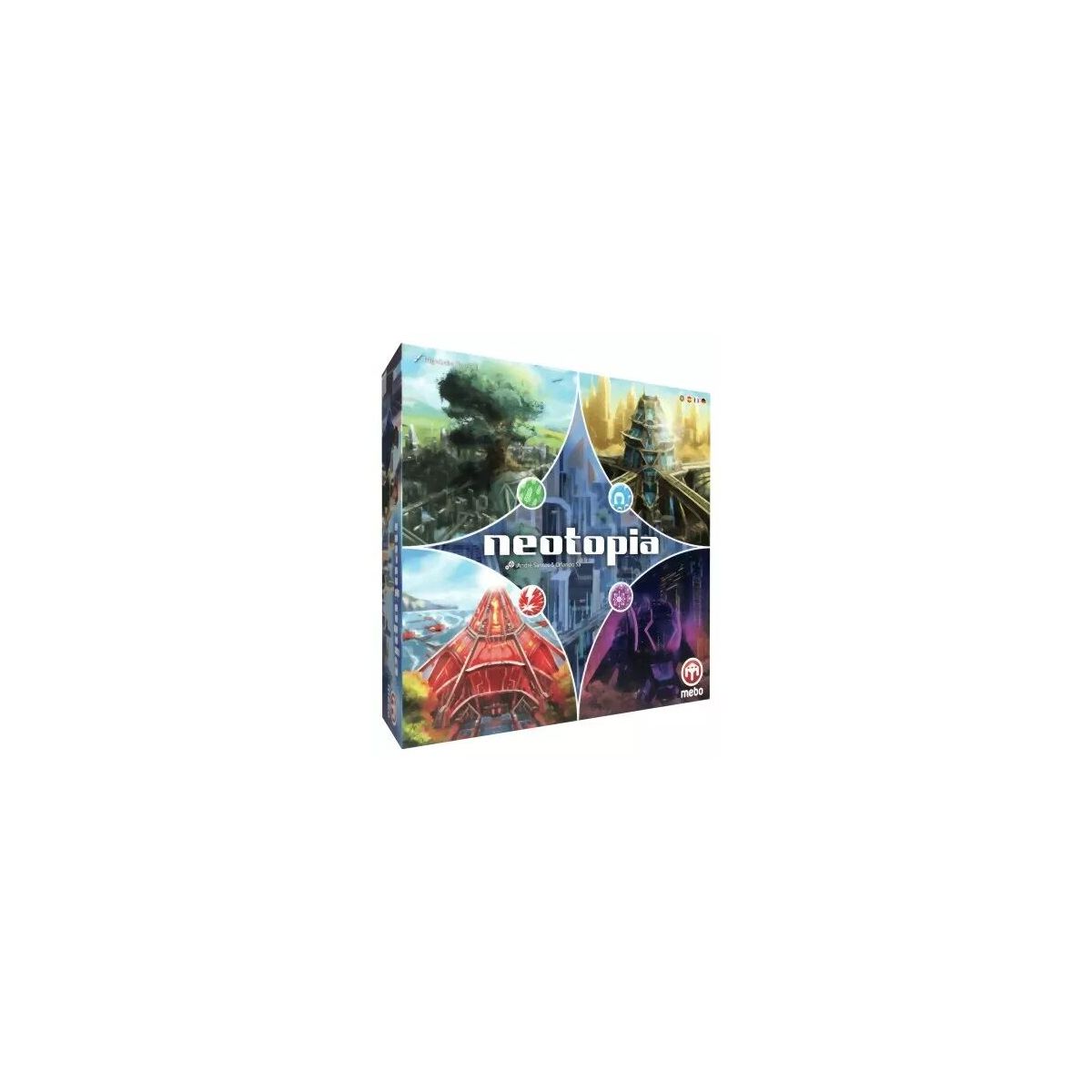 Jeu de société Neotopia à moitié prix chez EspritJeu avec cartes exclusives