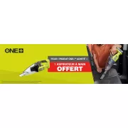 Un aspirateur à main 18V ONE+™ offert chez Ryobi Shop : comment en profiter ?