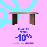 10% de réduction supplémentaire sur les meubles CDiscount : ne manquez pas ce bon plan déco !