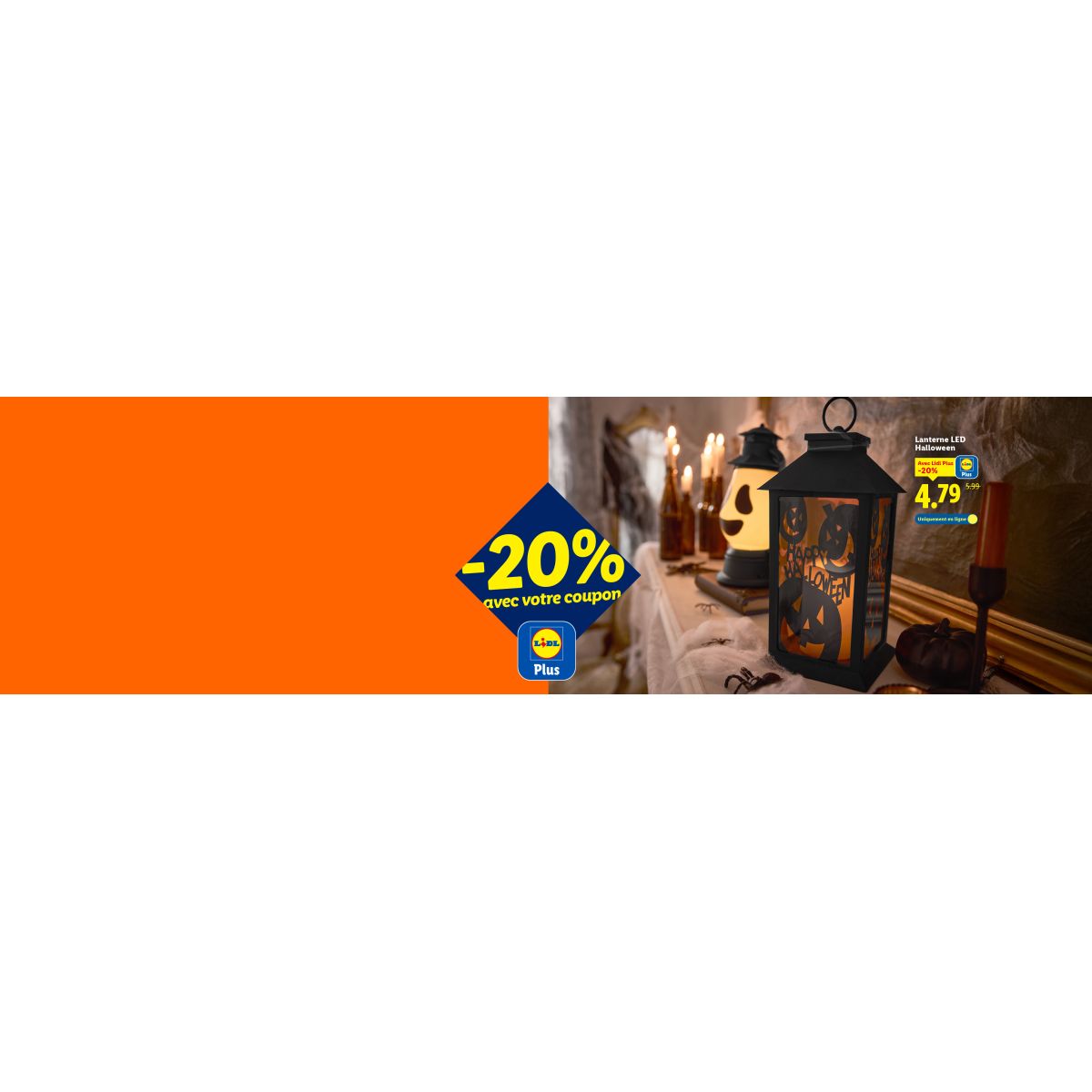Promo LIDL : -20% sur les déguisements et décorations pour Halloween