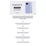 100€ de bonus sur le Google Pixel 9a chez Amazon : le deal ultime pour un smartphone haut de gamme
