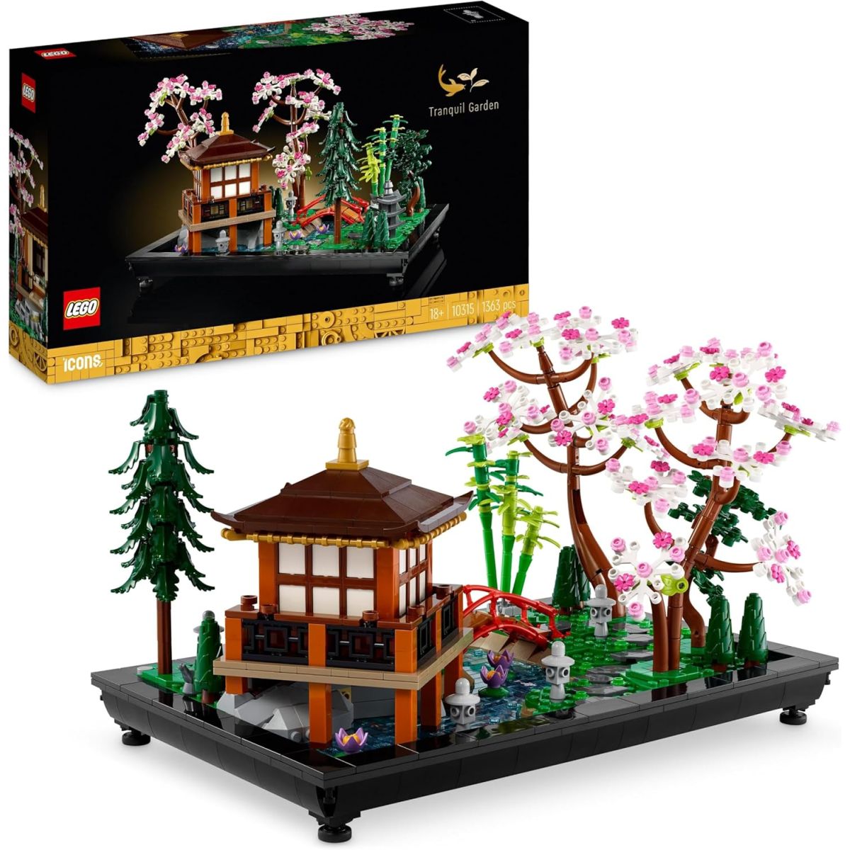 Découvrez le LEGO 10315 Jardin Paisible à prix réduit sur Amazon : 12,25 € de remise