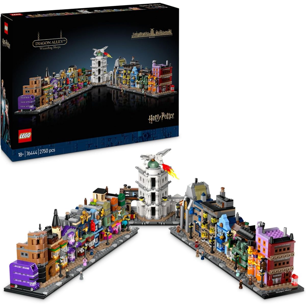 Découvrez le LEGO Harry Potter 76444 à prix réduit : un voyage magique au Chemin de Traverse : 23.50€ sur Amazon