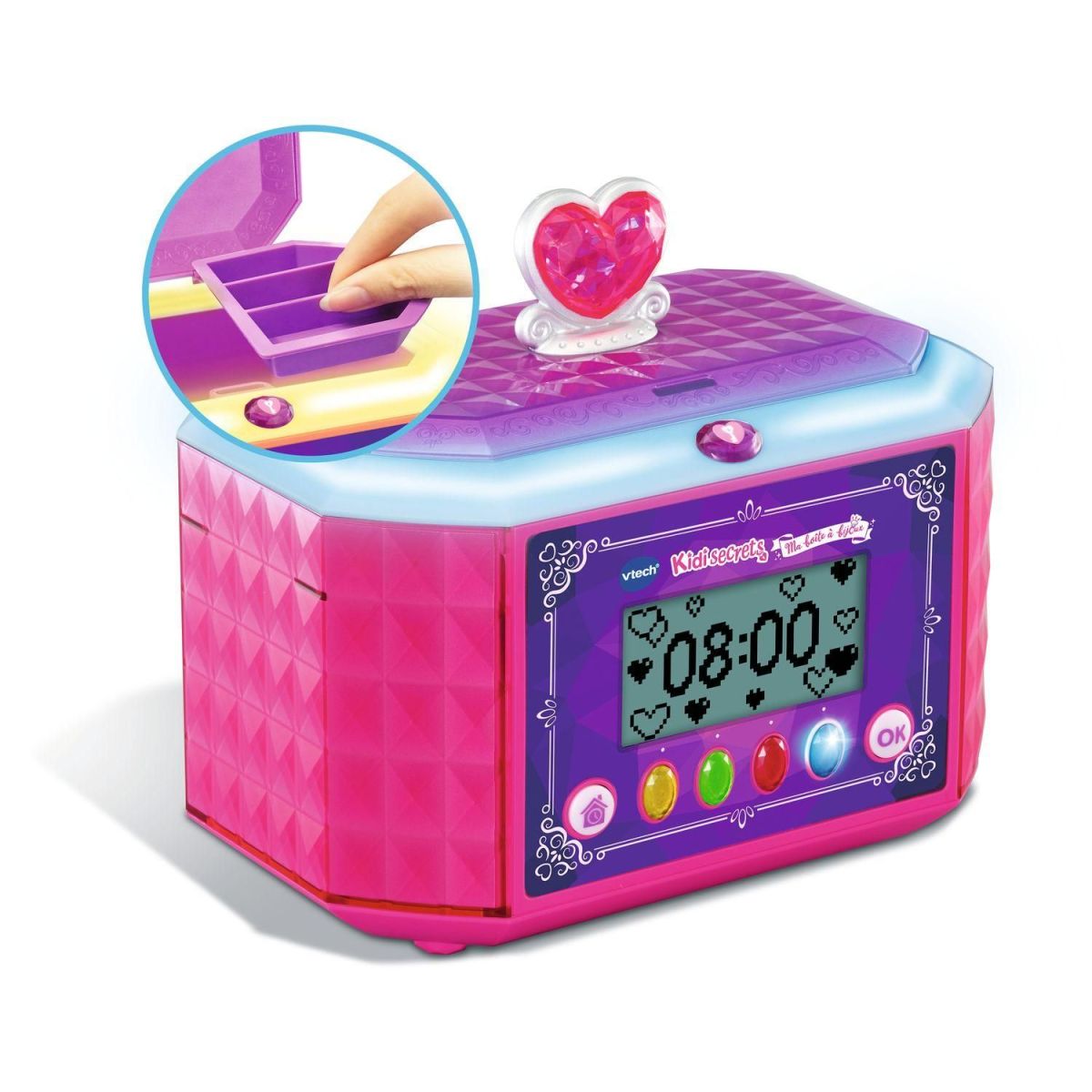 Auchan : 50% sur la boîte à bijoux magique KidiSecrets pour vos enfants