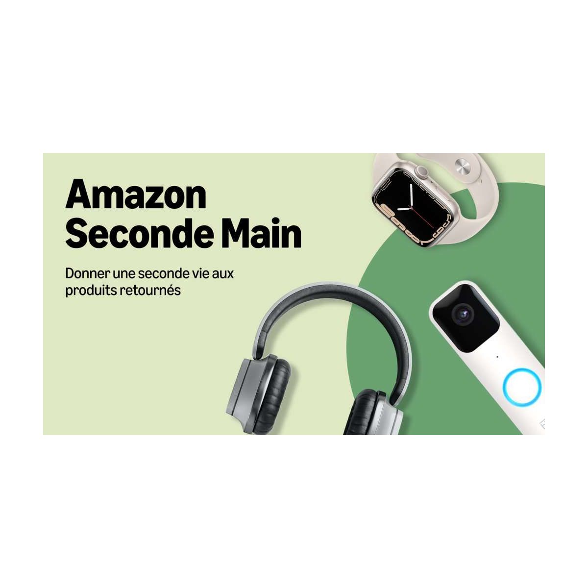 Amazon Seconde Main : 10% de réduction sur une sélection de produits d’occasion