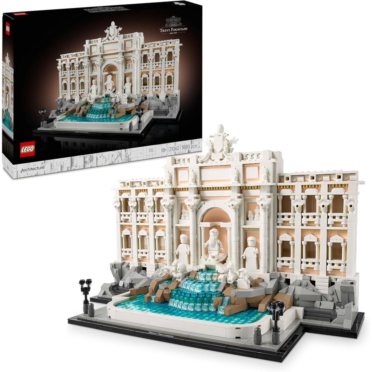 LEGO Architecture 21062 : la fontaine de Trevi à prix mini sur Amazon