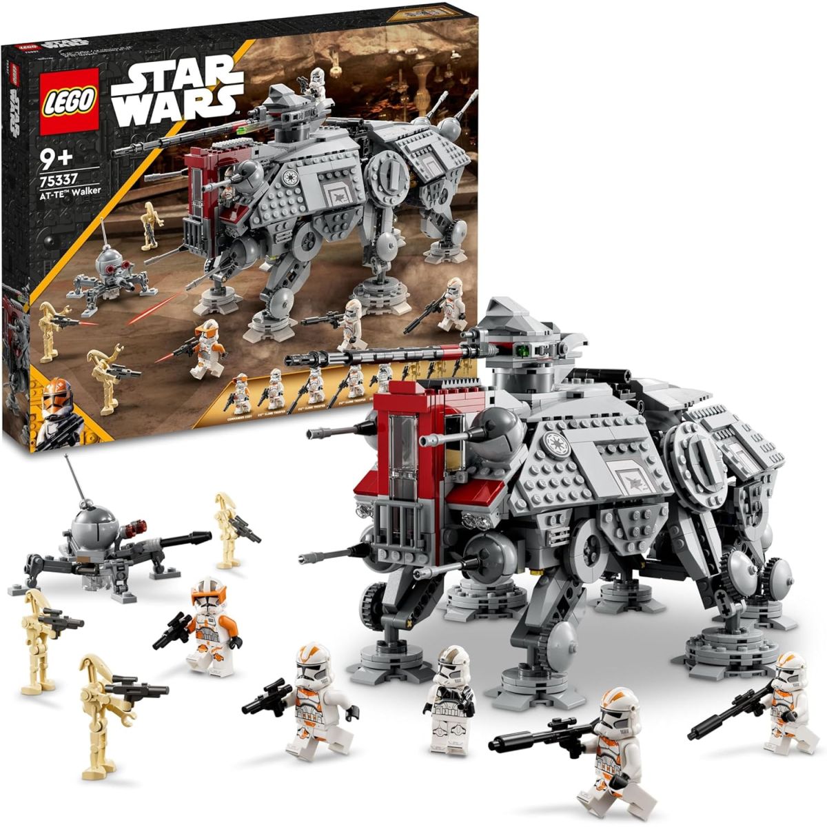 LEGO Star Wars AT-TE 75337 : 11€ de réduction pour un jouet de rêve chez Amazon