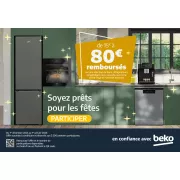 Beko : 50€ remboursés sur vos appareils électroménagers, profitez-en vite !