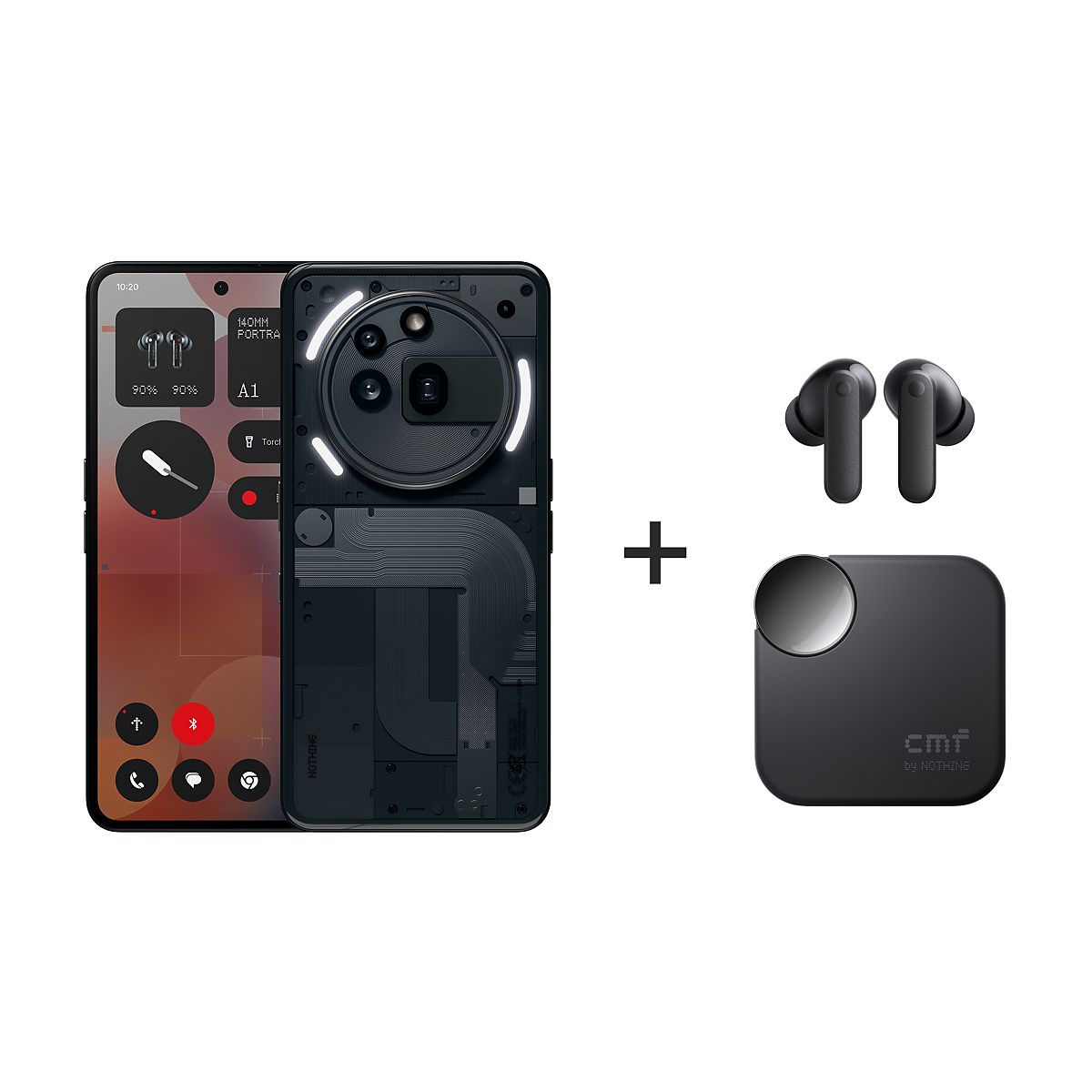 Smartphone Nothing Phone (3a) Pro et écouteurs à 399,99 € chez Boulanger