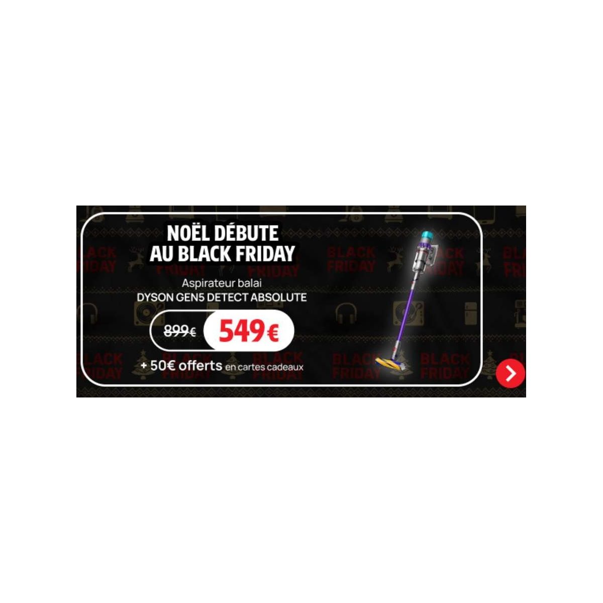 Darty : 50€ offerts en carte cadeau sur le Dyson GEN5, une exclusivité à saisir dès maintenant