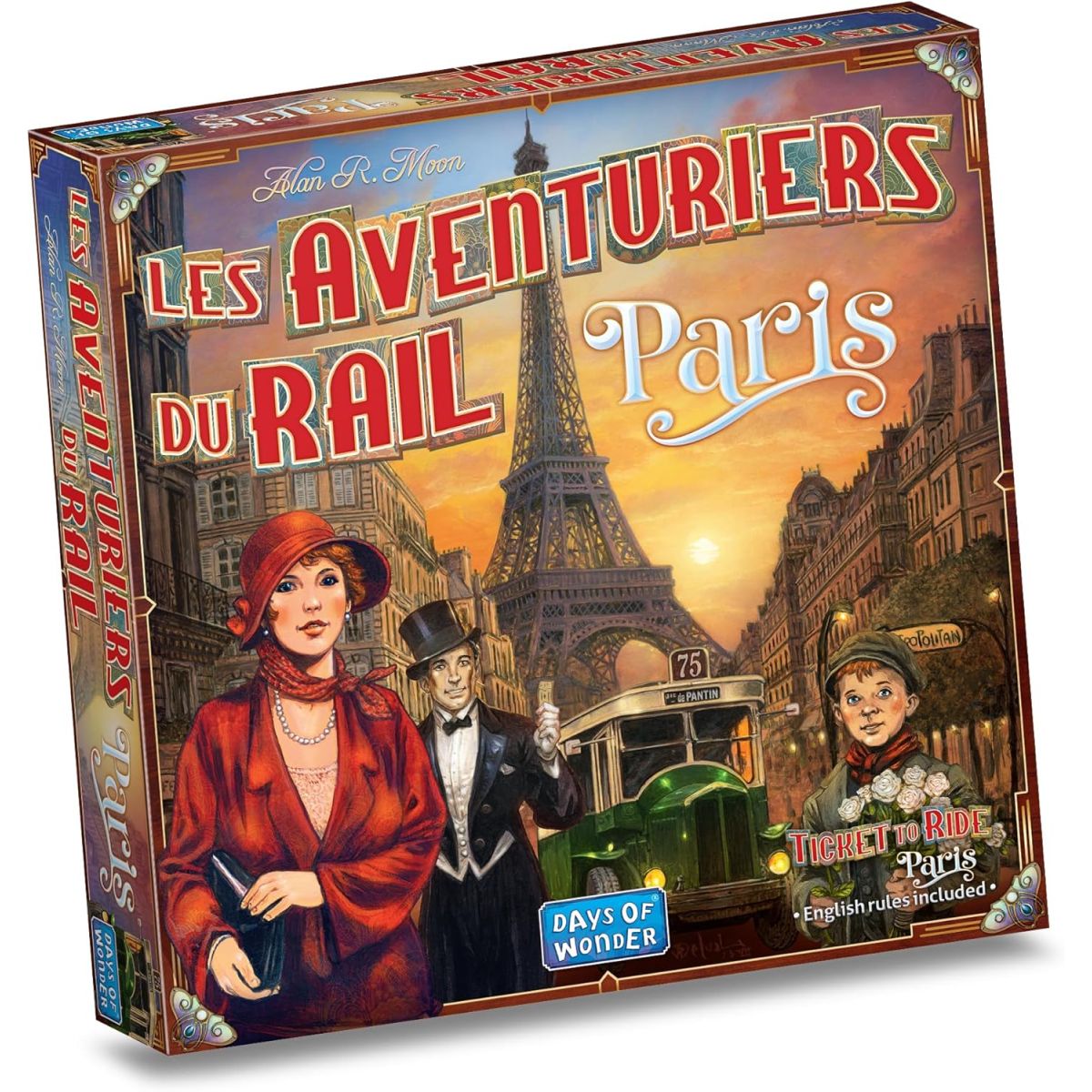 Découvrez le jeu Les Aventuriers du Rail : Paris Années Folles de Asmodee en promo sur Amazon : 11,33€