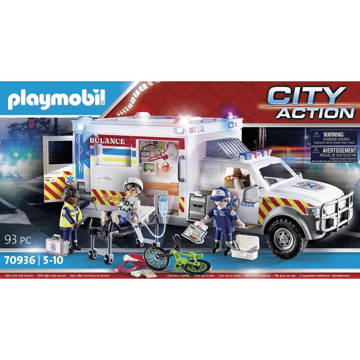 Économisez 7,20 € sur le Playmobil Ambulance avec secouristes chez Amazon : le cadeau idéal