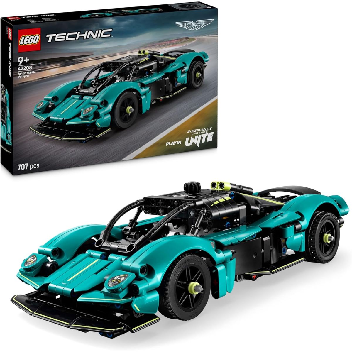 Découvrez le LEGO Technic Aston Martin Valkyrie à prix réduit sur Amazon