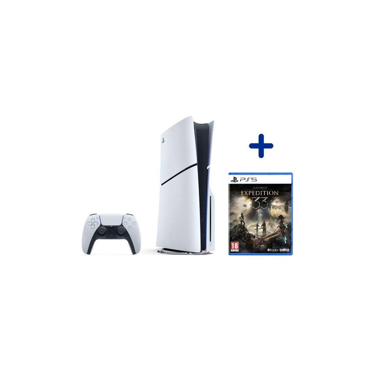 Pack PS5 Slim + Clair Obscur : Expédition 33 à prix mini chez CDiscount