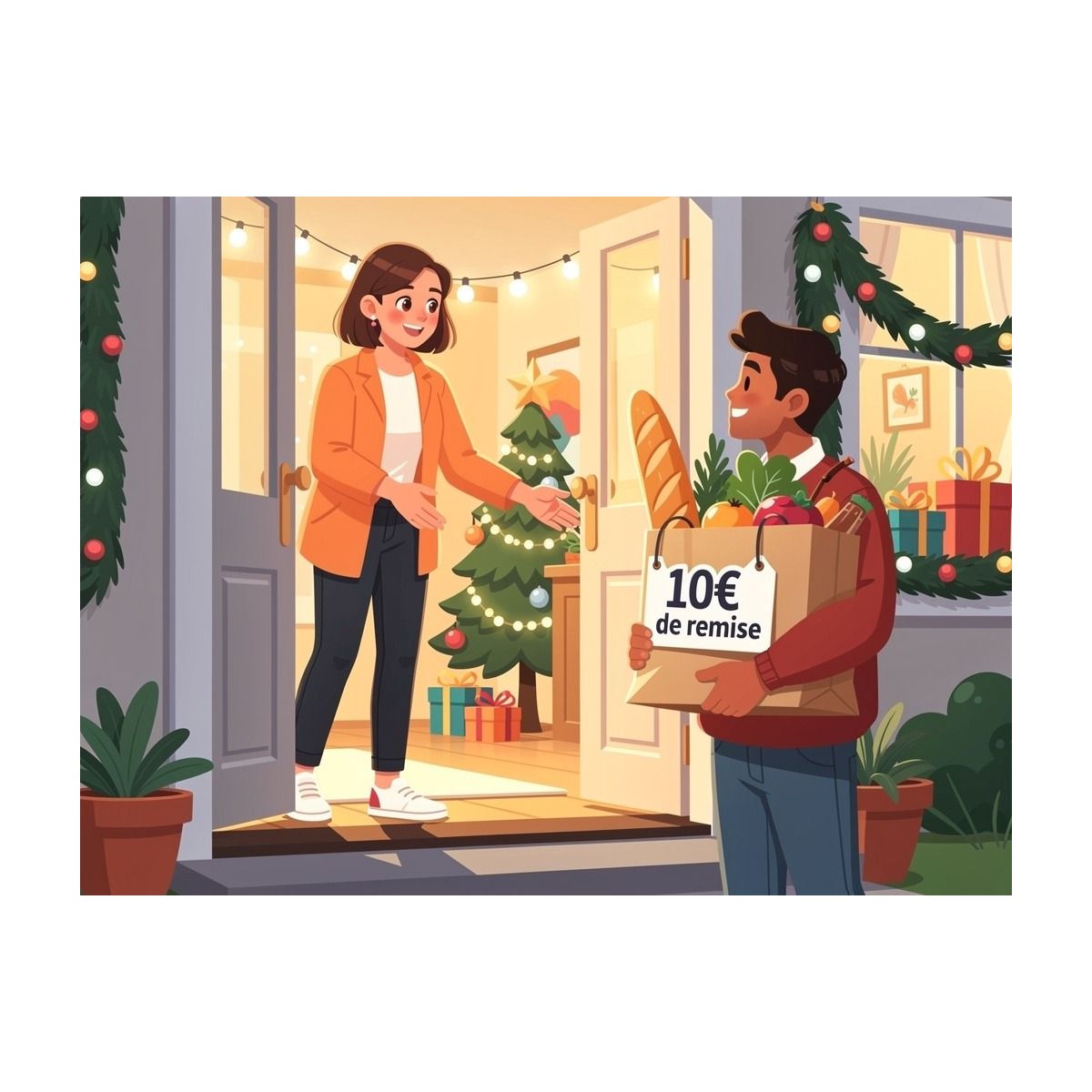 10€ de réduction immédiate sur vos courses en ligne avec Carrefour Livré Chez Vous