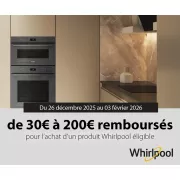 Whirlpool : 80€ remboursés sur les réfrigérateurs WHK26403XP6E1 et WHSD18A011A2FR, profitez-en vite !