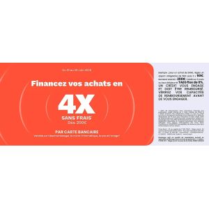 Boulanger propose le 4x sans frais dès 200 € pendant les soldes d’été 2026