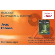 Offre exclusive : 50% sur le 2ème jeu Ravensburger Echoes, seulement chez Cultura