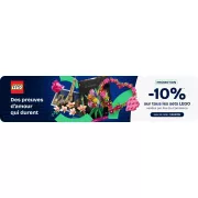 10% de réduction immédiate sur tous vos sets LEGO chez Rue du Commerce, découvrez comment !