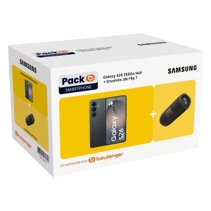 Pack Samsung Galaxy S26 + JBL Flip 7 : une remise de 100 € à saisir chez Boulanger