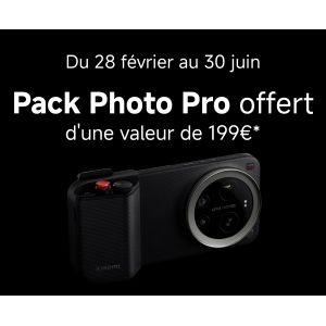 Xiaomi 17 Ultra : Pack Photo Pro offert (199€) jusqu’au 30/06/2026 – Offre exclusive !