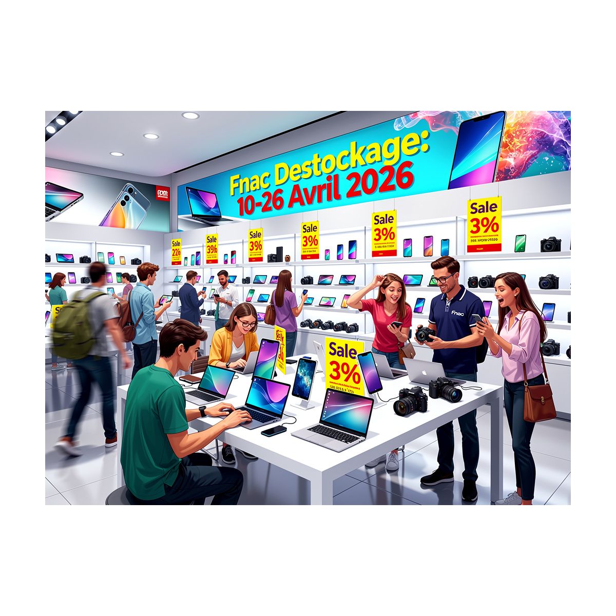 Fnac : Déstockage tech du 10 au 26 avril, réductions exceptionnelles sur Apple et Samsung