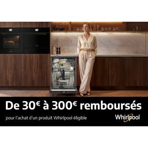 Offre de remboursement Whirlpool : 100 € sur le lave-linge W0M210WADSFR