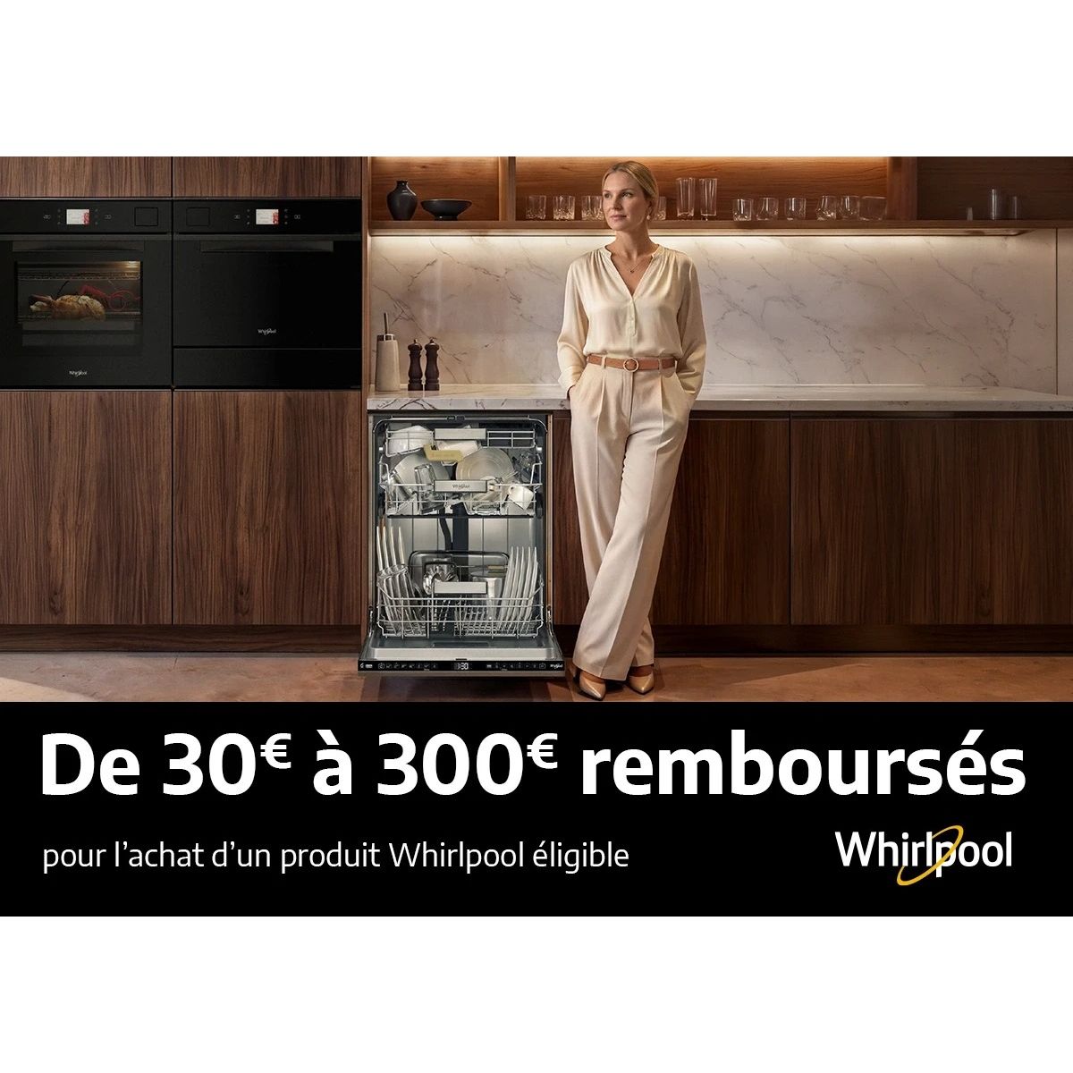 Offre de remboursement Whirlpool : 100 € sur le lave-linge W0M210WADSFR