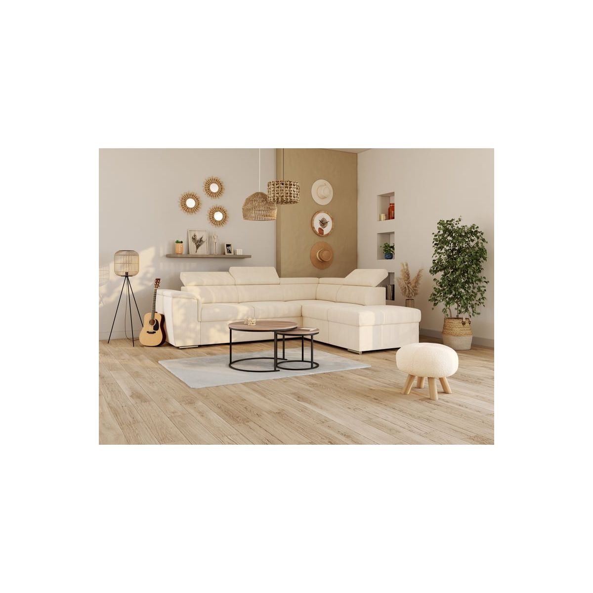 Conforama : 10% de remise sur canapé et fauteuil pour un salon neuf