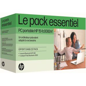 Pack HP Laptop 15-fc0082nf à 549 € chez E.Leclerc : un bon plan pour un PC polyvalent ?