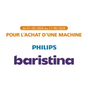 Philips Baristina : jusqu’à 30 € de remboursement à saisir avant le 21 juin 2026 !