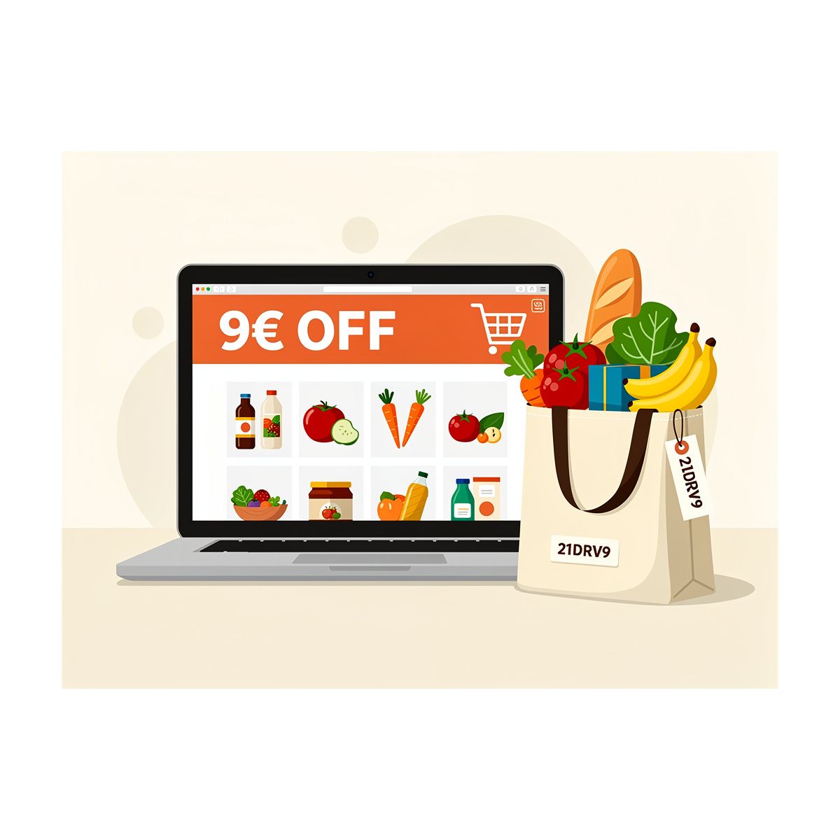 9€ de remise immédiate sur vos courses Carrefour Drive avec ce code promo
