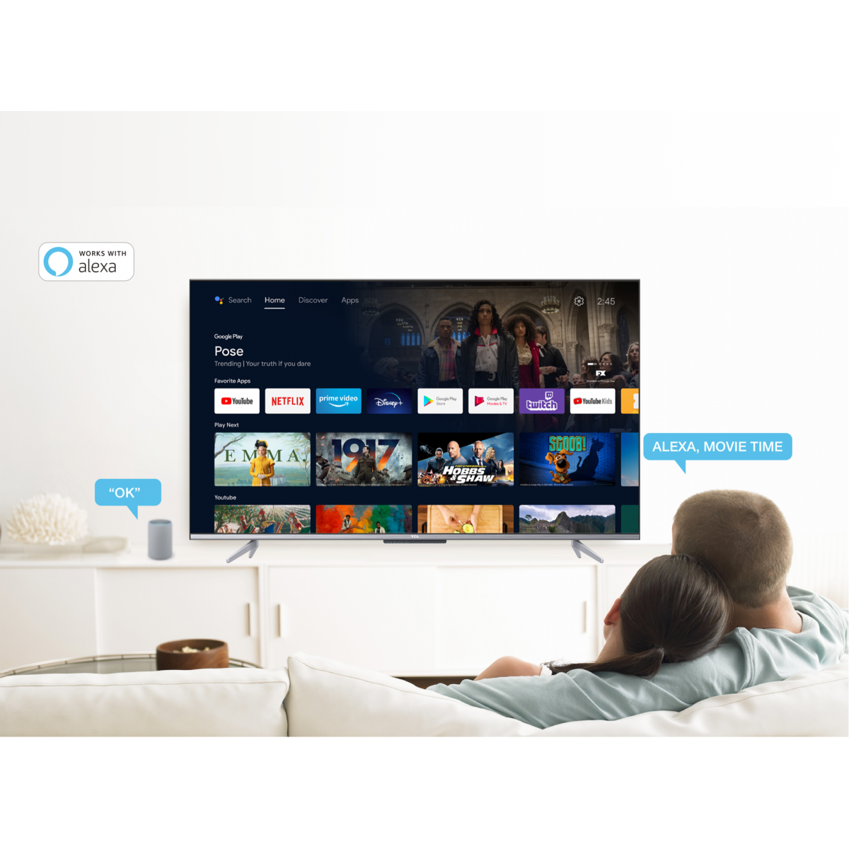 50€ remboursés sur les TV TCL 4K HDR P72