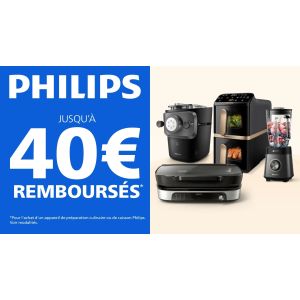 ODR Philips : comment obtenir jusqu’à 40 € sur hachoirs, blenders et Airfryers